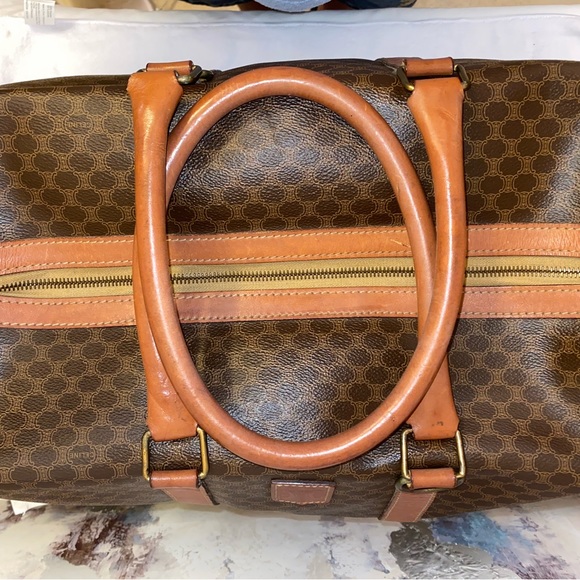 Authentic Celine Travel Bag With Chained Pouch!  COA INCLUDED!! - Picture 12 of 16